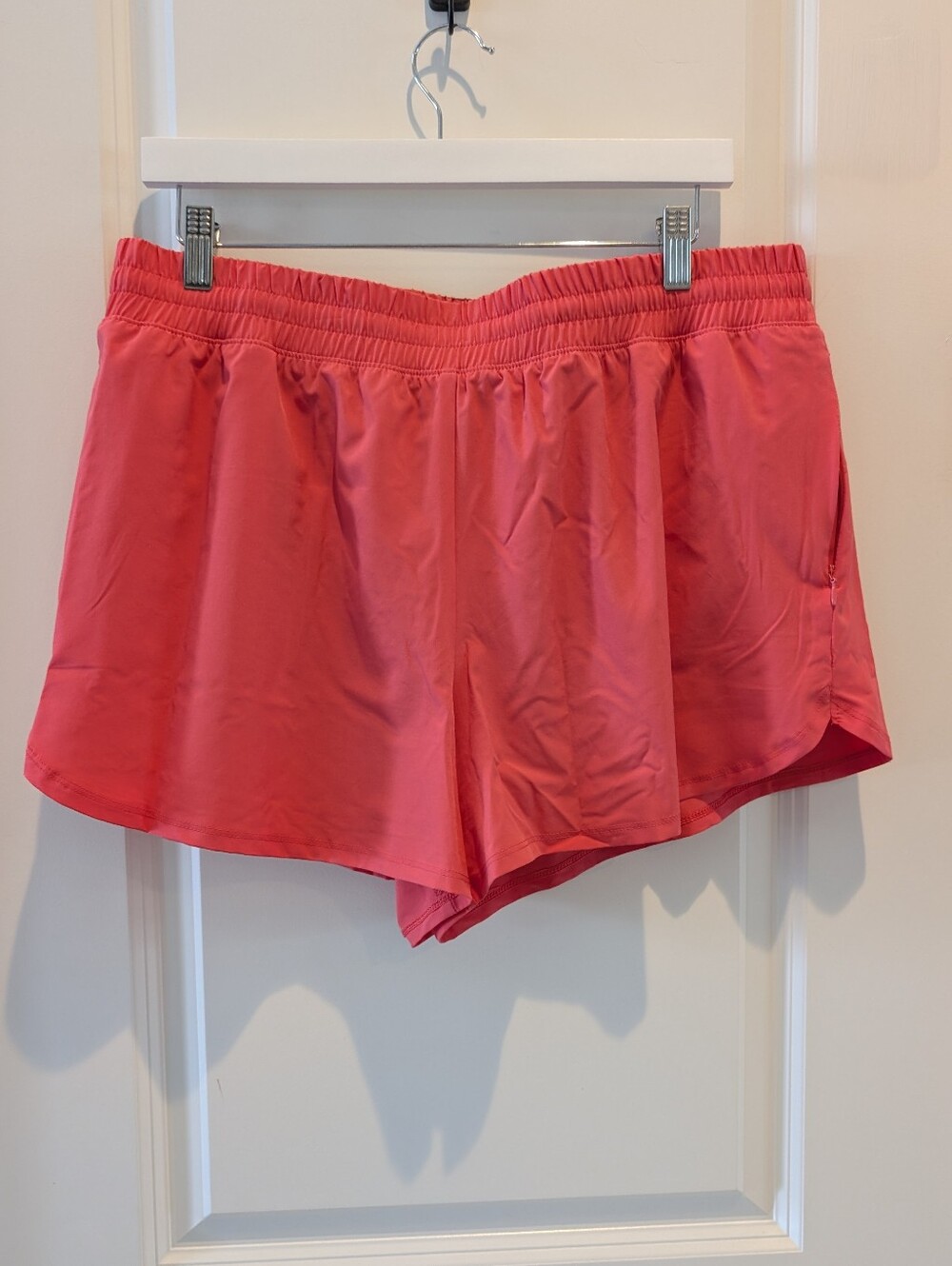 Women’s Tek Gear Coral Athletic Shorts with Elastic Waistband